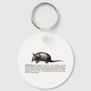 armadillo keychain