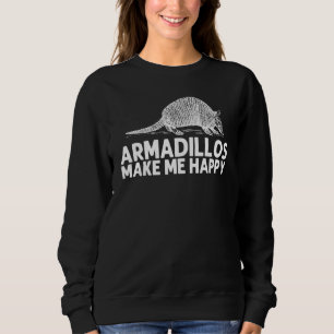 Armadillo Men Women Armadillo Cute Animal 4 Sweatshirt