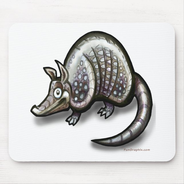 Armadillo Mouse Pad (Front)
