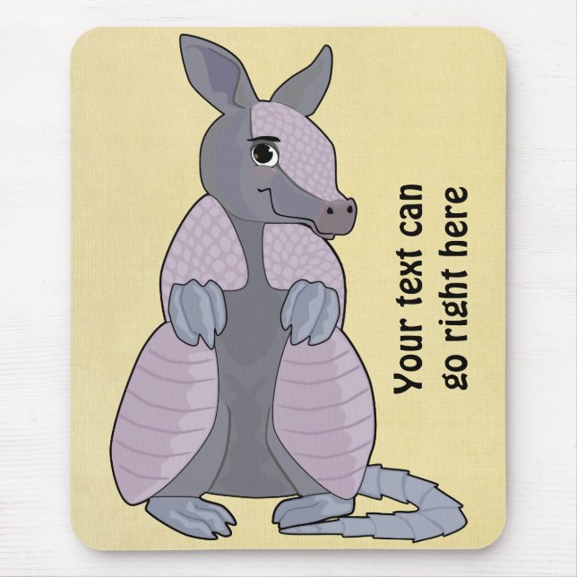 Armadillo Mousepad (Front)