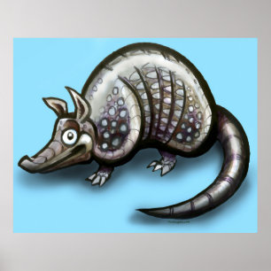 Armadillo Poster