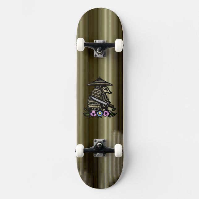 Armadillo Samurai  Skateboard (Front)