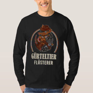 Armadillo South America Cute Biology Biologist T-Shirt