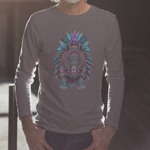 Armadillo Spirit Animal  T-Shirt Long Sleeves