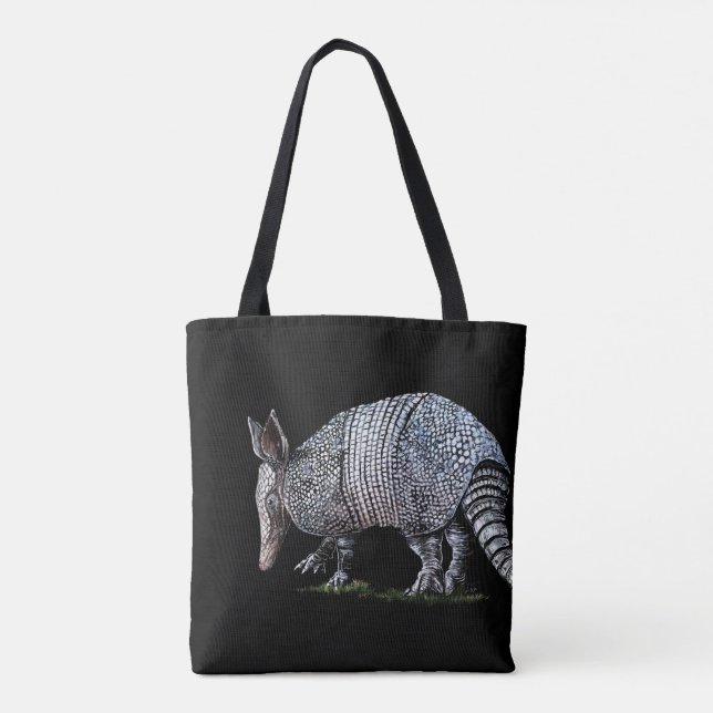 Armadillo Tote Bag (Back)