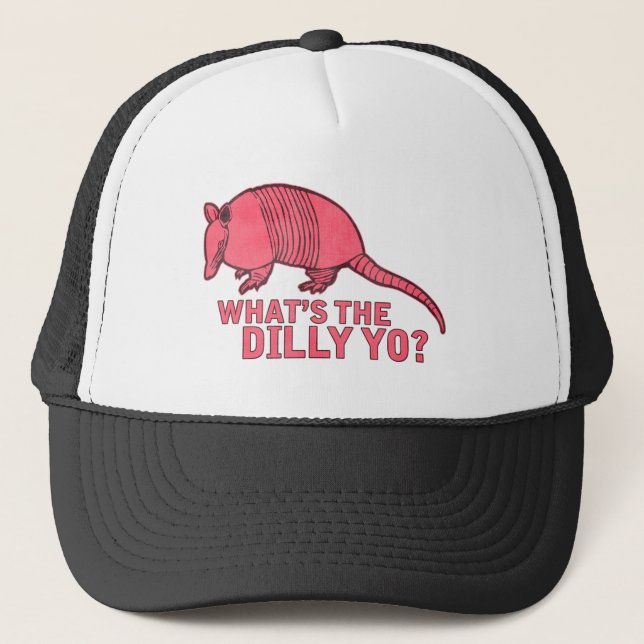 Armadillo Trucker Hat (Front)