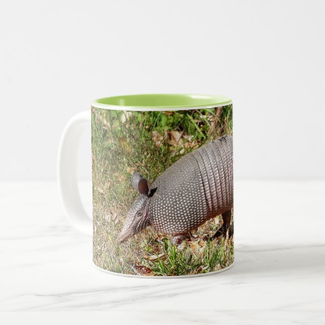 Armadillo Two-Tone Coffee Mug (Front Left)