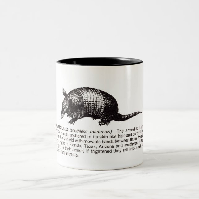 armadillo Two-Tone coffee mug (Center)