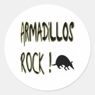 Armadillos Rock ! Autocollant
