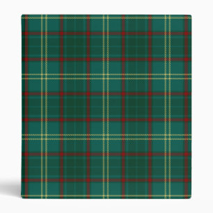 Armagh County Irish Tartan Binder