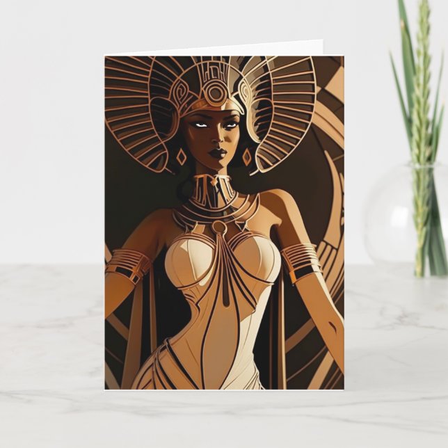  ARMANA QUEEN#4 Folded Thank You Card (Front)