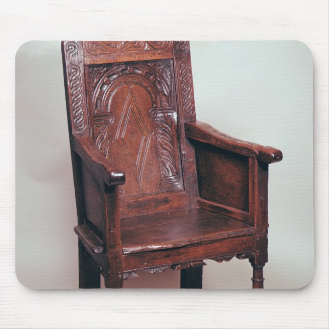 Armchair with arcaded back and boxed sides mouse pad (Front)