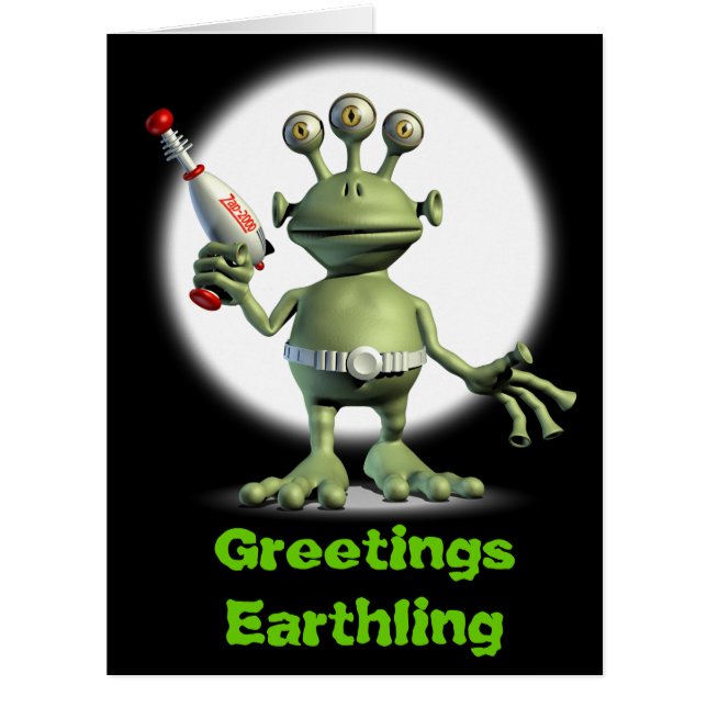 Arme à feu étrangère de laser (Devant)