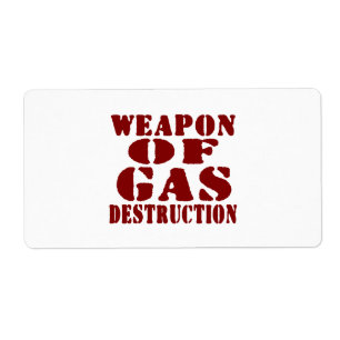 Arme De Destruction Du Gaz