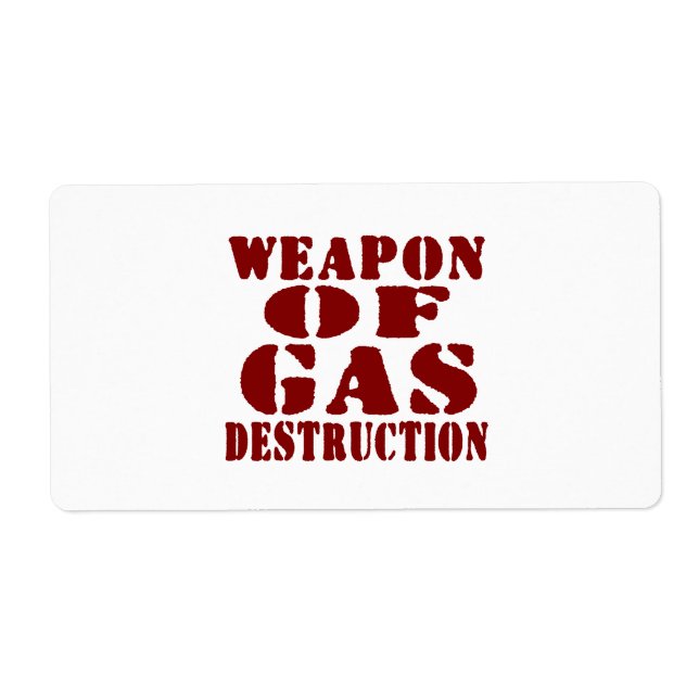 Arme De Destruction Du Gaz (Devant)