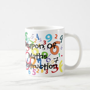 Arme de tasse de destruction de maths