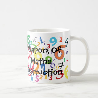 Arme de tasse de destruction de maths