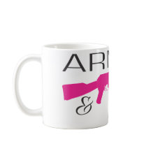 Armé et poli, blanc tasse blanche classique de 11