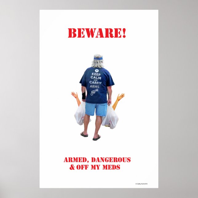 Armed & Dangerous Large Archival Matte Print (Front)