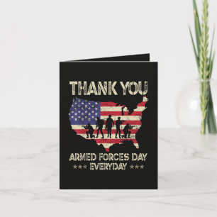Armed Forces Day Holiday Card