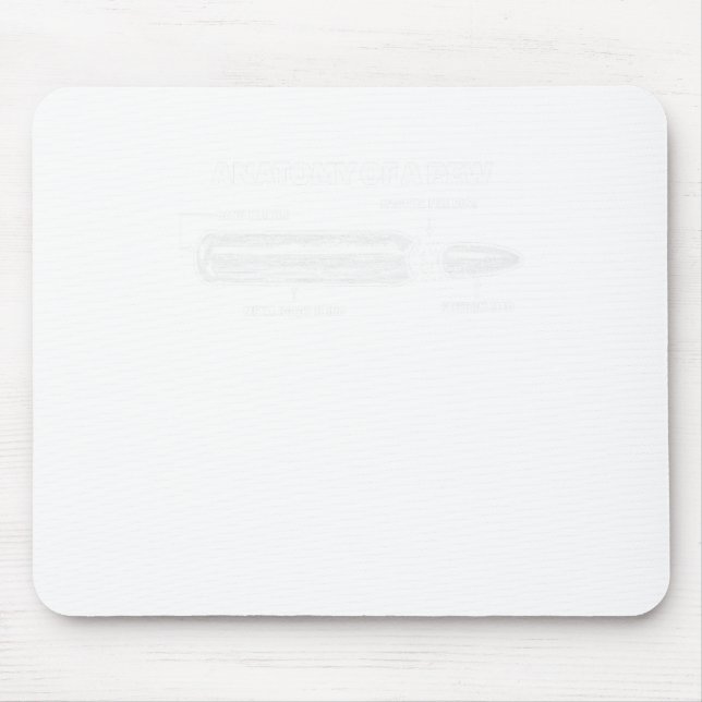 Armed Forces Gun Enthusiast Sniper Shotgun Rifle G Mouse Pad (Front)