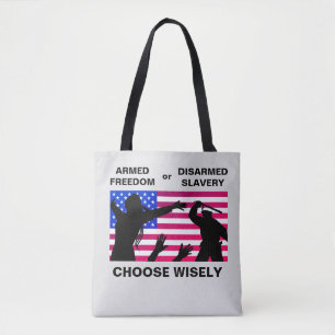 Armed Freedom Tote Bag