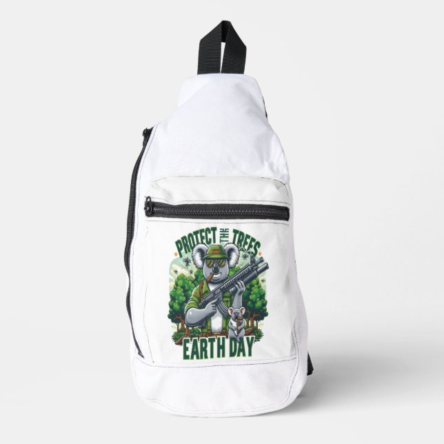 Armed Koalas Standoff Sling Bag (Front)