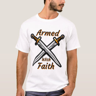 Armed With Faith Biblical Quote Unisex T-Shirt