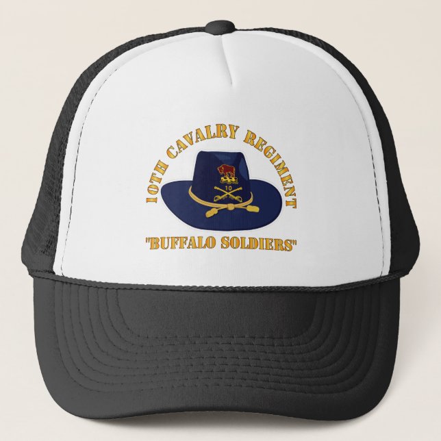 Armée - 10e régiment de cavalerie avec Casquette C (Devant)