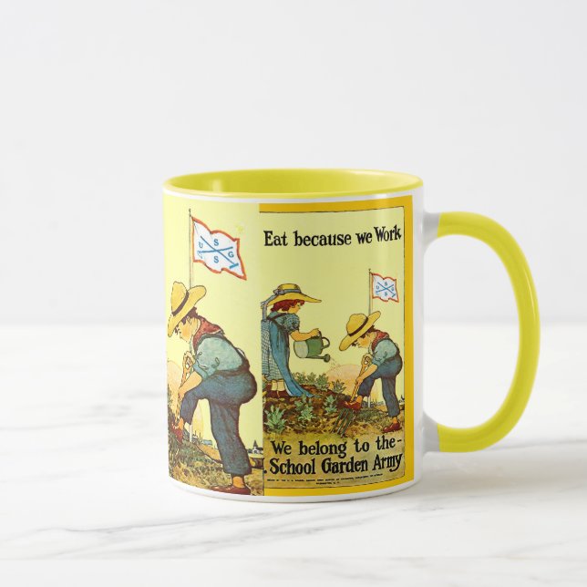 Armée de jardin d'école - tasse (Droite)
