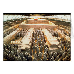 Armée de terre cuite, dynastie de Qin, 210 AVANT