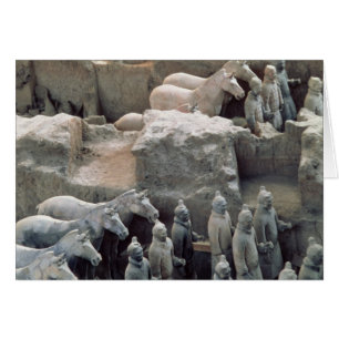 Armée de terre cuite, dynastie de Qin, 210 AVANT
