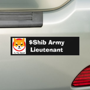 ARMÉE SHIBA : Lieutenant Bumper Sticker