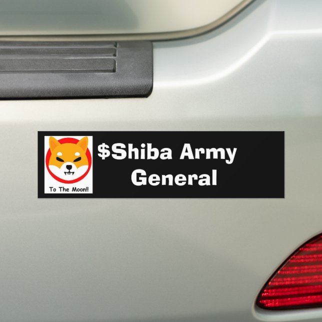 ARMÉE SHIBA : Sticker général (En voiture)