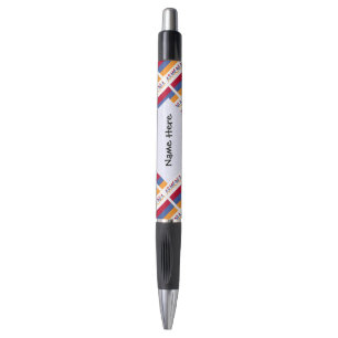 Armenia and Armenian Flag Tiled Personalized Pen