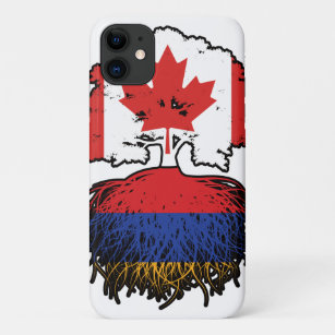 Armenia Armenian Canadian Canada Tree Roots Flag Case-Mate iPhone Case