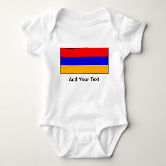 Armenia - Armenian Flag Baby Bodysuit