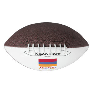 Armenia Armenian Flag Black Personalization  Football