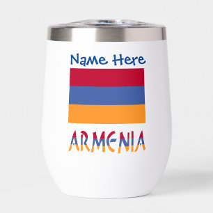 Armenia Armenian Flag Blue Personalization 