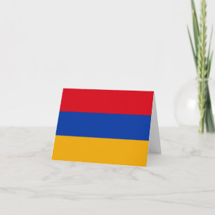 Armenia (Armenian) Flag Card