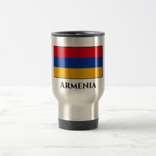 Armenia (Armenian) Flag Travel Mug
