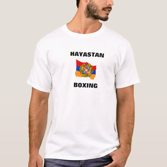 Armenia  Boxing T-Shirt (Front)