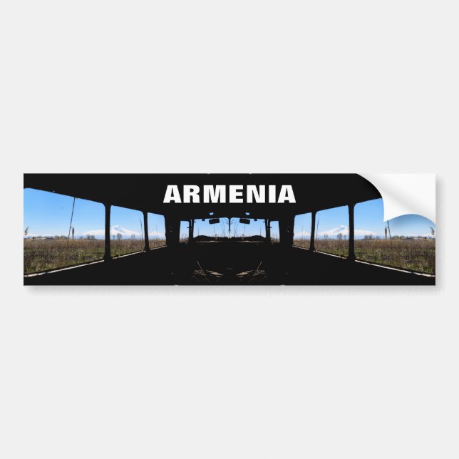 Armenia bumper sticker (Front)