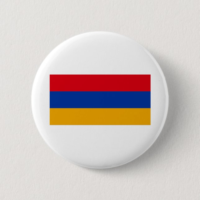 Armenia Flag 2 Inch Round Button (Front)
