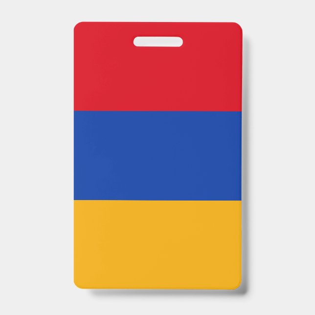 Armenia Flag Badge (Front)