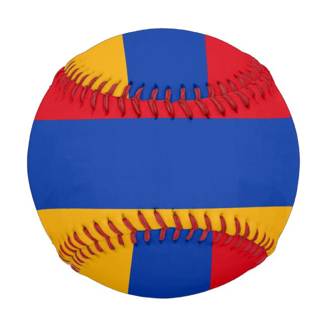 Armenia Flag Baseball (Back)