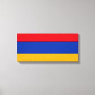 Armenia Flag Canvas Print