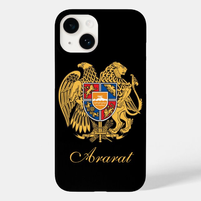 Armenia Flag Case-Mate iPhone Case (Back)