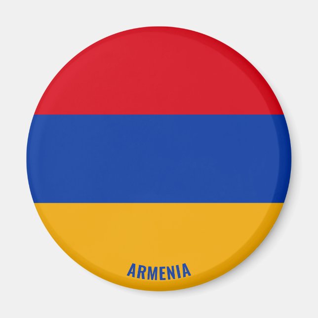 Armenia Flag Charming Patriotic Magnet (Front)