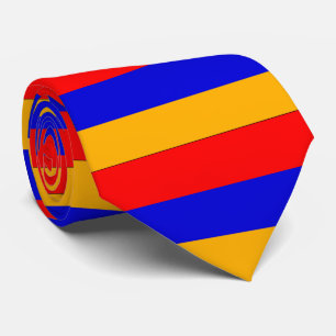 Armenia Flag Colours Tie